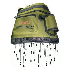Detector de metais encontra saco todo terreno jardim detectando bolsa acessórios escavador ferramentas saco - Image 3