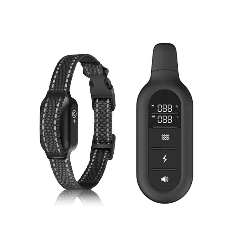Coleira Elétrica de Treinamento para Cães com Controle Remoto, à Prova d'Água IPX7, Vibrador Elétrico para Cães e Filhotes, Coleira Antilatido com Choque - Image 1