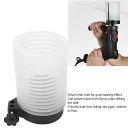 Coletor de Pó para Serra Copo, Copo Extrator de Pó para Furadeira Elétrica, Capa de Silicone para Martelo, Coletor de Pó para Brocas de Impacto - Image 2