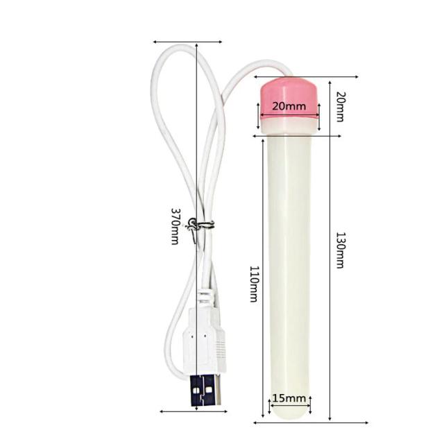 Aquecedor de temperatura corporal humana, aquecedor de vagina, novos brinquedos sexuais, haste de aquecimento usb, brinquedos sexuais, produto sexual