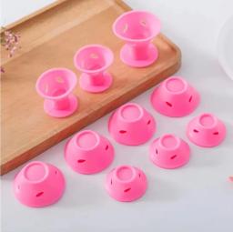 10/20 pçs rolos de cabelo de borracha macia silicone heatless rolos de cabelo clipes sem machucar rolos de cabelo cabeleireiro diy ferramentas de estilo de cabelo - Image 5