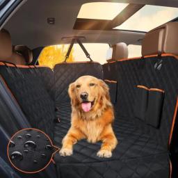 Capa de assento de carro ideal, melhore os assentos do seu carro com esta capa de hamaca para cães à prova d'água e resistente a arranhões! - Image 4