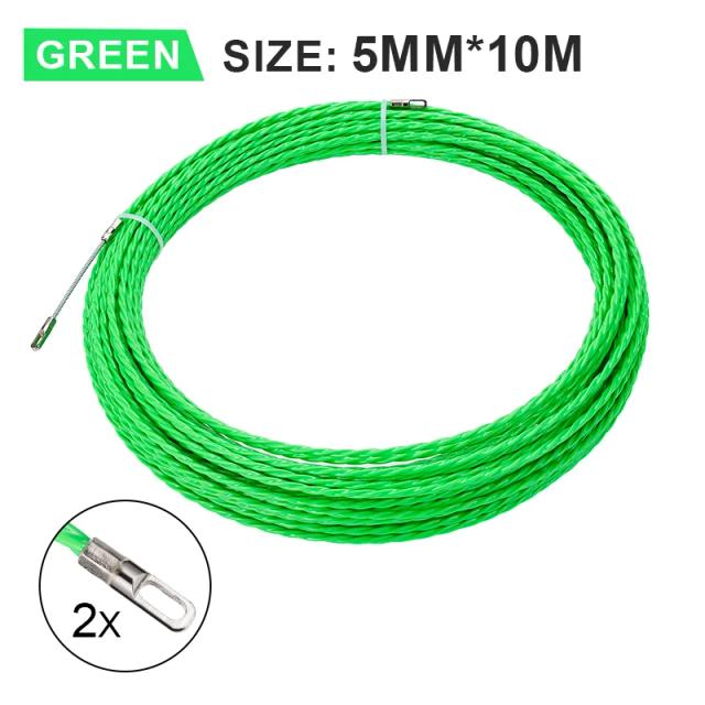 Extrator de Fita Guia Cabo Fibra de Vidro 5mm 5-50m