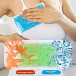 Pacotes de gelo em gel para lesões, reutilizáveis, macios e flexíveis, compressa quente e fria, ajuda calmante para entorses, tensões, dor - Image 4