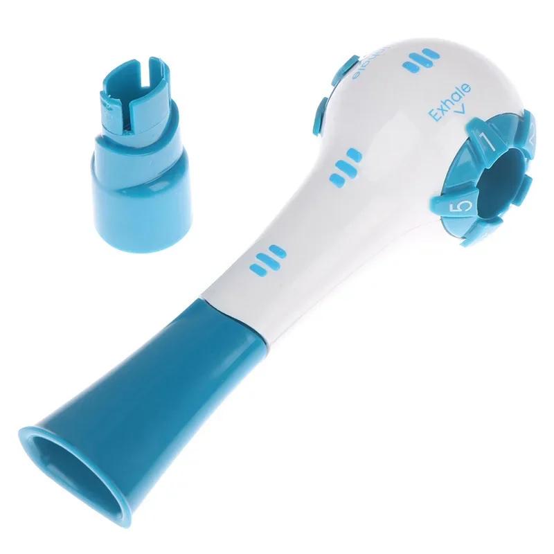Treinador de respiração resistência ajustável portátil ferramenta de treinamento de expansão pulmonar aumentar a capacidade pulmonar correndo exercitador abdominal - Image 1