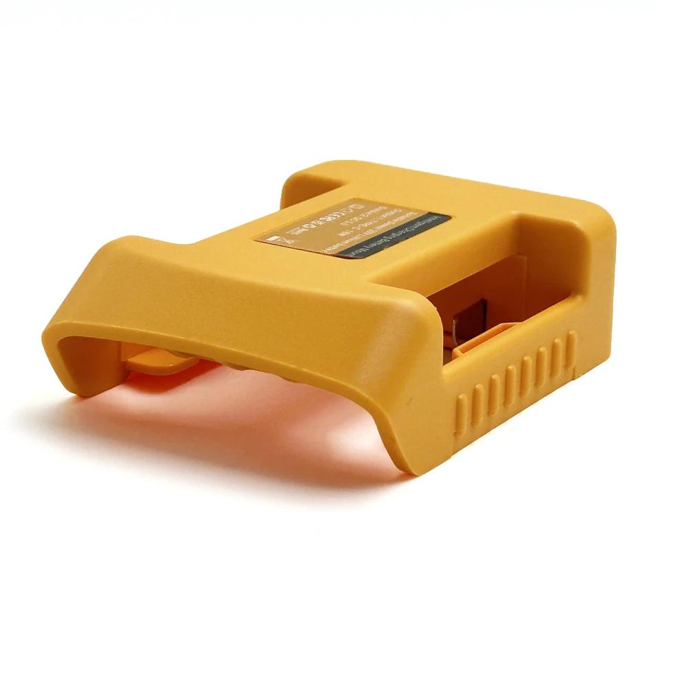 1 Pacote de Adaptador Carregador USB para Bateria Dewalt 18V – Carregamento Rápido Tipo-C + Porta USB, Suporte para Cinto de Trabalho - Image 1