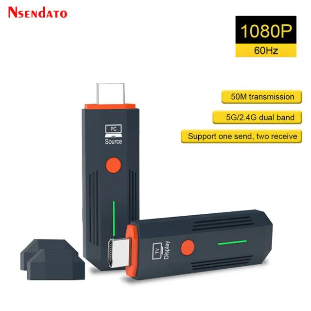 Transmissor Receptor HDMI Sem Fio 50m 1080p 5.8G - Leve sua Imagem para Outro Nível