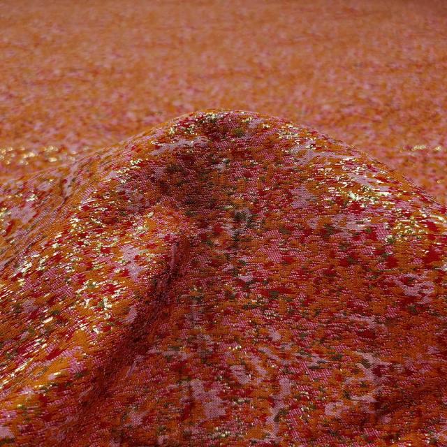 Tecido Jacquard Brocado Metalizado Luxo 100cm x 145cm