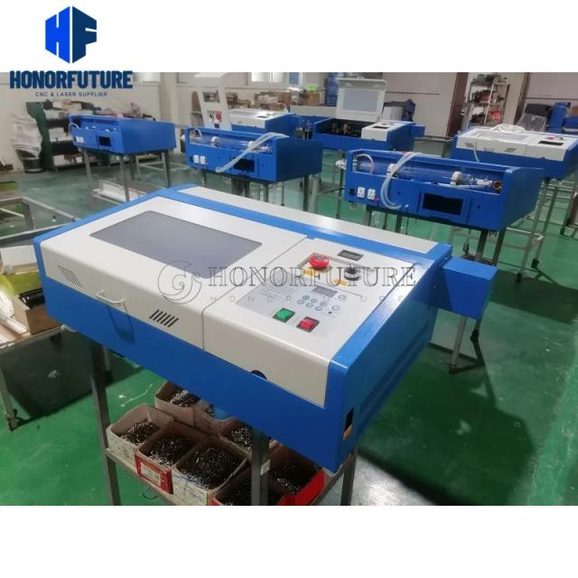 Máquina Gravadora Laser CO2 3020 40W/50W Desktop Cortadora CNC Madeira Acrílico Couro 300x200mm