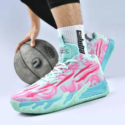 Tênis de Basquete Masculino Three Ball Three Generation Lamelo Ball MB.01 para Combate Real, com Amortecimento e Cano Baixo, com Rebound Acolchoado - Image 1