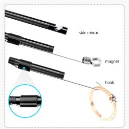 Câmera endoscópica usb tipo c android, cabo rígido de 7mm, mini câmera para pc, android, telefone, tubo de endoscópio tipo c, inspeção - Image 5