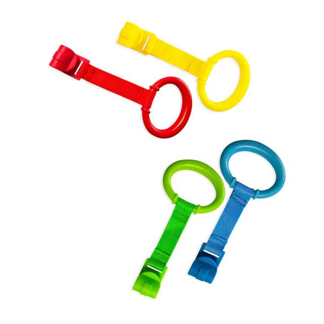 Anéis de Berço para Bebê - Treinamento de Equilíbrio e Segurança - Kit com 4 Peças
