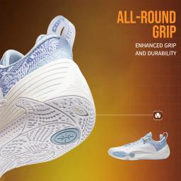 Tênis de basquete profissional masculino Li-Ning WADE ALL CITY 14 SUPER BOOM com amortecimento e suporte estável LiNing ABAW011 ABAW001 - Image 4