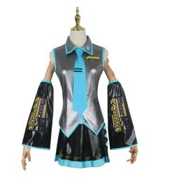 2025 Hatsune MIKU VOCALOID Cosplay Vestido Miku Fórmula Roupas Segundo Anime Hatsune Miku Cosplay Roupas Miku Cosplay Ternos - Image 6