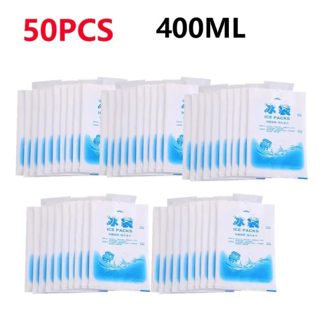 Compressas de Gel Reutilizáveis 100ml/400ml para Alívio de Dor e Efeito Térmico