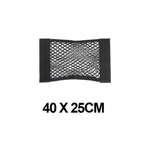 BLALION Bolsa de Armazenamento para Porta-Malas Rede de Nylon Organizador Traseiro 40x25cm