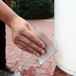 Fita de folha de alumínio impermeável resistente – Resistente a altas temperaturas, vedação instantânea para vazamentos, tubos, reparo de telhado - Uso interno/externo - Image 2