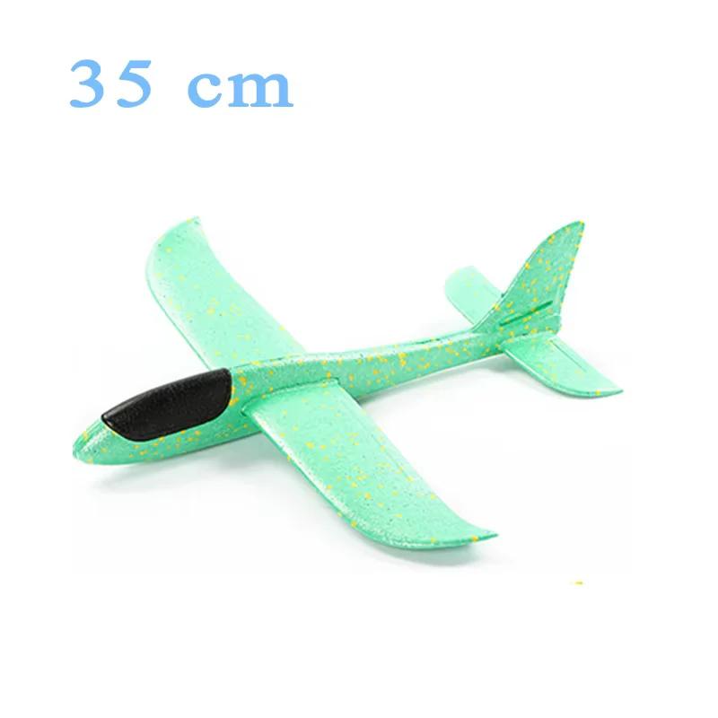 Crianças diy mão jogando avião brinquedo planador lutador voando brinquedo espuma avião modelo jogo ao ar livre saco de festa enchimentos para crianças - Image 1