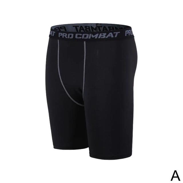Shorts Fitness Masculino Compressão Elástica Secagem Rápida 1 Peça