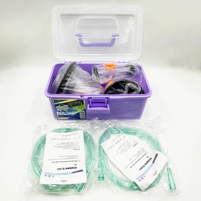 Kit de máscara de oxigênio para cães e gatos NO.1-NO.5 Máscara atomizadora de inalação de oxigênio para animais Instrumento veterinário