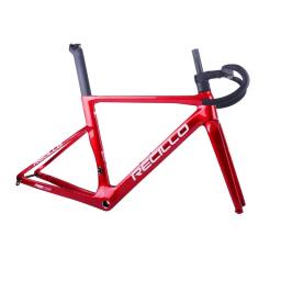 Quadro de bicicleta de estrada em carbono com freio a disco e cabeamento interno, em estoque. - Image 3