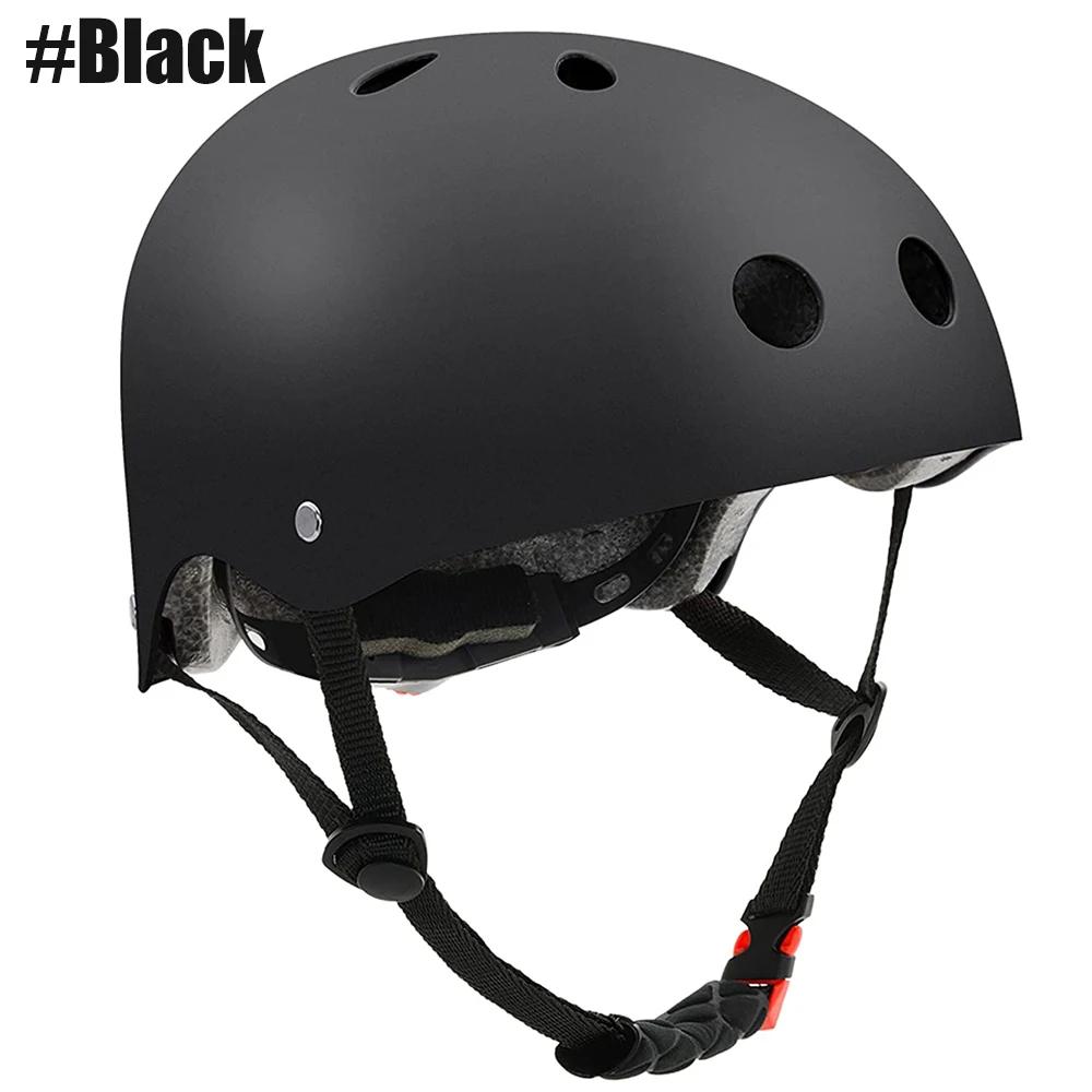 1 unidade de capacete RGGMQQ para bicicleta e skate, ajustável e adequado para diversos esportes, como skate, patinete e patins, disponível em 3 tamanhos para adultos, jovens, crianças e bebês. - Image 1