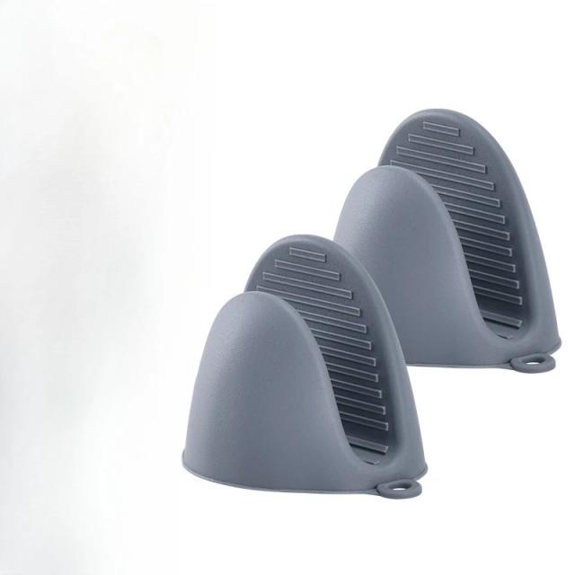 Luvas de Silicone Resistentes ao Calor para Forno e Microondas (Par)