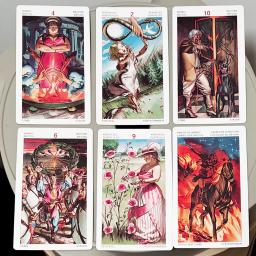 Baralho de Tarot Iniciatório Golden Dawn com 78 Cartas 12*7cm Oculto Esotérico - Image 4