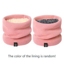 Moda feminina cachecol de malha sólido cashmere como inverno snood cachecóis senhora quente grosso unisex masculino pescoço cachecóis anel - Image 4