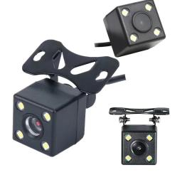 Câmera de Ré HD Grande Angular para Carro, Câmera de Vídeo para Veículos, Câmera de Ré com 12 LEDs para Visão Noturna e Estacionamento - Image 4