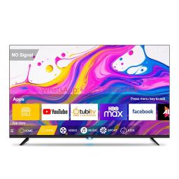 Televisores Smart Android WiFi Personalizáveis de 32, 43, 50, 55, 65, 75, 85, 98 Polegadas, 4K UHD LED HDTV, Televisão LCD LED Slim Sem Borda - Image 1