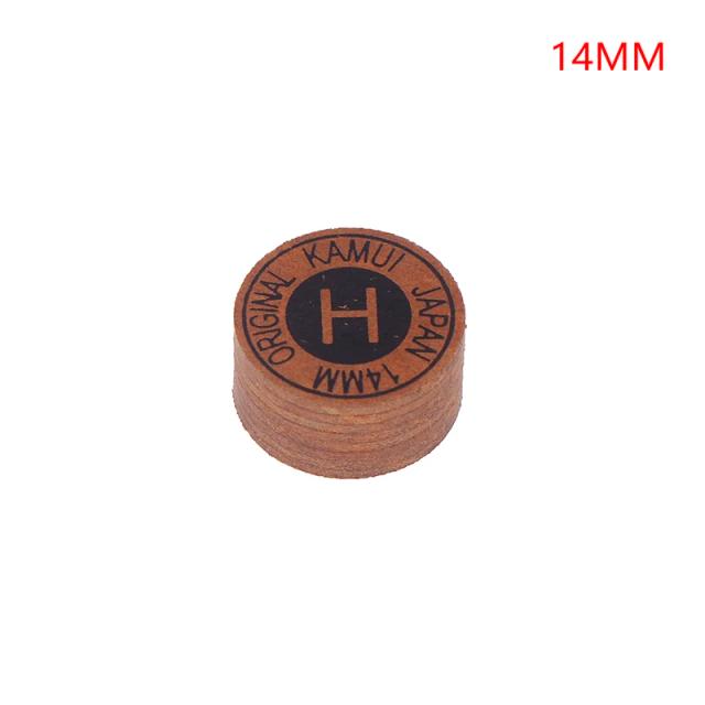 MAX-114 Ponta de Taco de Bilhar Japonês 14mm Couro de Qualidade