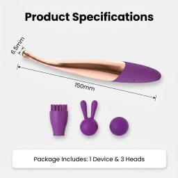 Vibrador de Dedo Poderoso para Ponto G Feminino, Estimulador de Clitóris e Mamilo, Massajador de Mamilo para Orgasmo Rápido, Brinquedos Sexuais para Adultos Iniciantes - Image 6