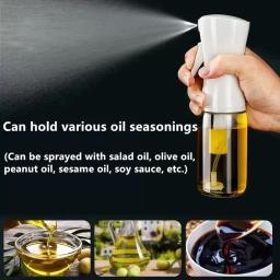 200ml garrafa de spray de óleo cozinha churrasco cozinhar dispensador acampamento cozimento vazio vinagre molho soja pulverizador tempero recipientes - Image 5