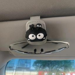 Clipe de óculos de carro rack de armazenamento de viseira de carro multifuncional criativo magnético suporte de óculos de sol caso - Image 6