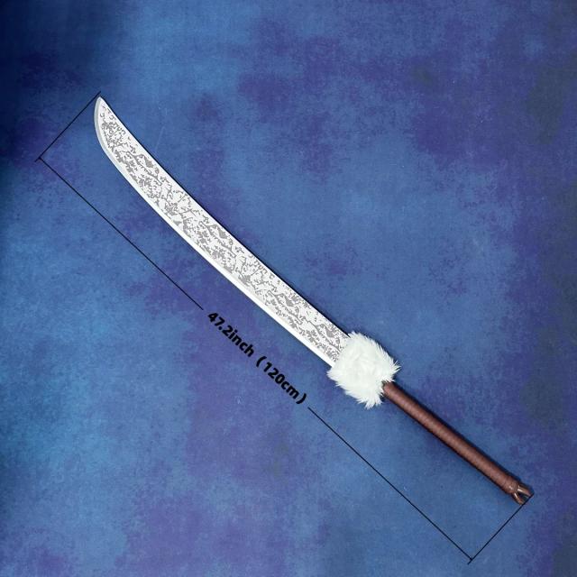 Katana Fushiguro Toji 50 polegadas Jujutsu Kaisen Espada Grande Tamanho Real