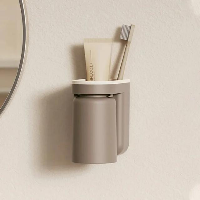 Organizador de Escova de Dentes de Luxo para Banheiro - Design sem Furos