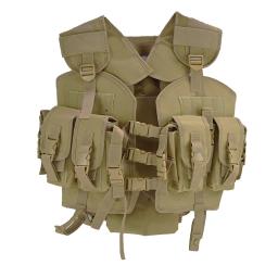 Colete Tático de Equipamento Militar para Caça e Airsoft com Camuflagem e Bolsa de Água - Colete Esportivo - Image 4