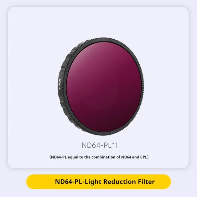 DJI Osmo Action 5 Pro/4 Filtro CPL ND8/16/32 Conjunto de Filtro Nano Revestido para Câmera Action4