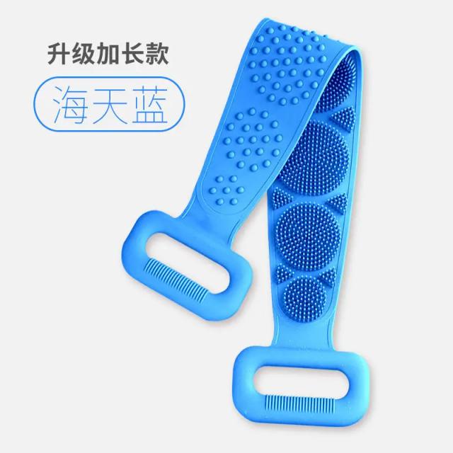 Escova de Silicone para Banho e Massagem Corporal 60cm