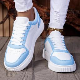 Maedtef sapatos femininos homem casual vulcanizar sapato rendas até tênis feminino antiderrapante leve confortável unisex sapatos esportivos - Image 1