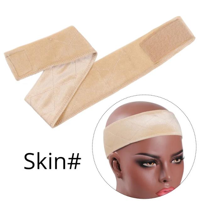 Nunify Bandana de Veludo Antiderrapante para Perucas Femininas