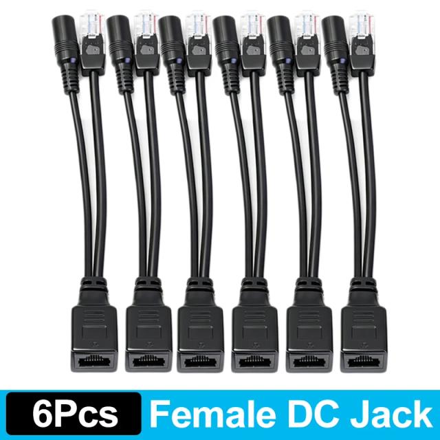 Adaptador Divisor POE 12V - Energia e Rede Unificadas