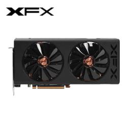 Xfx rx 5500 xt 8gb placas de tela de vídeo amd radeon rx5500 xt placas gráficas placa gpu desktop computador jogo mapa videocard monitor - Image 1