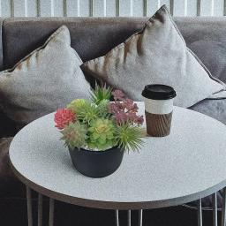 Suculentas artificiais para decoração doméstica, Pequenas plantas suculentas, Interior em tipos diferentes, 9 pcs - Image 2