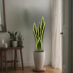 2 peças de plantas artificiais (aproximadamente 65 centímetros), árvores falsas tipo sanduíche, perfeitas para simular vasos de plantas. - Image 3