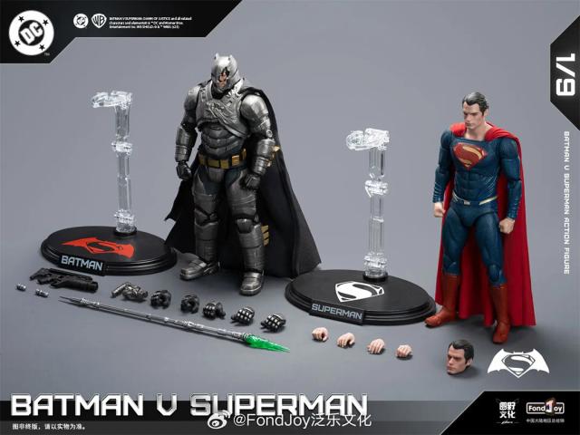 Fondjoy 2025 David Corenswet Superman Figura de Ação 1/9 PVC Articulada