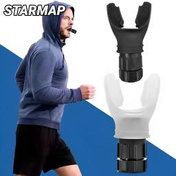 1 unidade de aparelho portátil para exercícios respiratórios para os pulmões, treinador de respiração para fitness, treino de resistência com resistências ajustáveis para esportes. - Image 1
