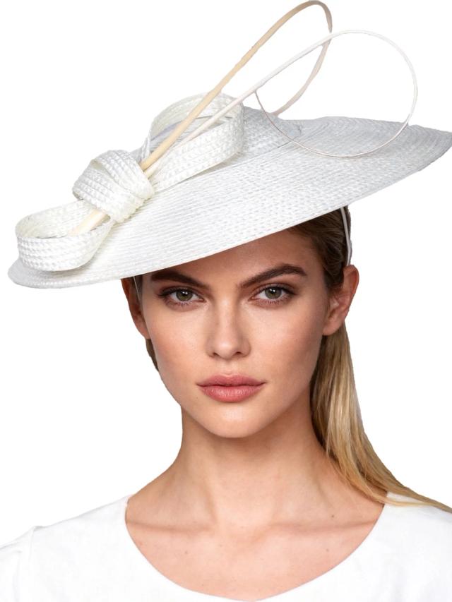 FS Fascinators Chapéu Pillbox Vintage para Casamentos e Eventos Especiais