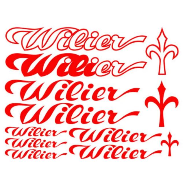 1 Conjunto de Adesivos de Bicicleta de 33CM para WILIER KK, Adesivos de Vinil para Quadro de Bicicleta, Ciclismo, Mountain Bike, Amantes de Bicicletas